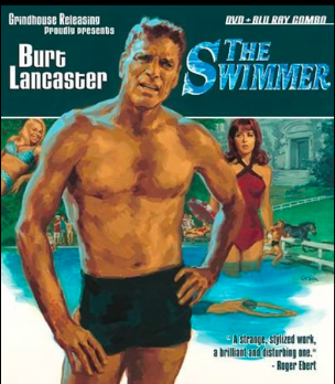 Cinmatic Poster of Burt Lancaster in "The Swimmer"
